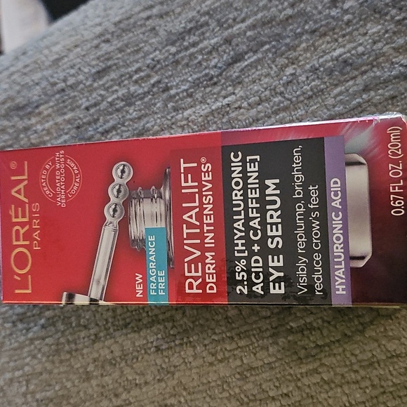 L'Oreal Paris Revitalift Derm Intensives Hyaluronic Eye Serum - SEALED - Picture 1 of 12
